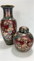 FTD Floral vase and ginger jar