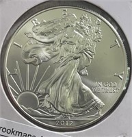 2012 American Eagle Silver GEM BU