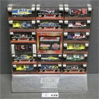 Dale Earnhardt Action Racing 16 Car Set w/ Display