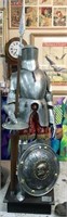 LIFE-SIZE "MARCO" SUIT OF ARMOR, MADE IN SPAIN.