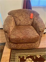 Paisley matching love seat and chair