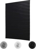 LUCKUP Blinds  48x72  2 Pack  Black.