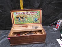 Vintage American Toys Elite Tool Chest with Tools