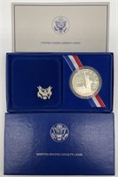 1986-S SIlver Proof Statue of Liberty Dollar