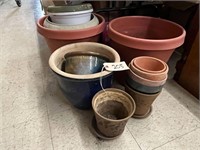 Terra Cotta, Plastic & Pottery Planters