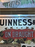 Guinness and Carlsberg Advertising Mirrors (84 cm