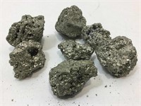 Pyrite stone specimens