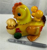 Vintage Toy Rolling Chick