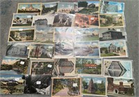 new and used vintage postcards Ohio cities in