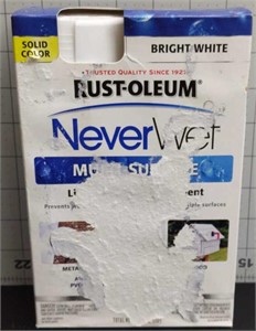 Rust-Oleum Never Wet Bright white multi surface