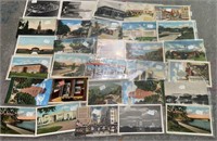 Historical Oklahoman, Pennsylvanian postcards