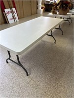 6' folding table
