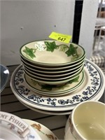 MICED DISHES / CHINA FRANCISCAN IVY MORE