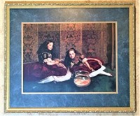 Madi Victorian Sisters Framed Print