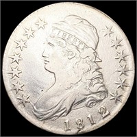 1812/1 Sm 8 Capped Bust Half Dollar CLOSELY