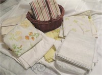 Sheets-bed - various sizes - wicker basket