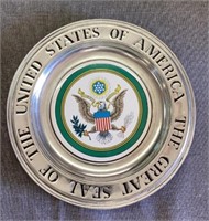 Great seal of the United States pewter