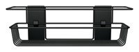 Matte Black 1-Shelf Shower Caddy 12.76x4.22x4.02in