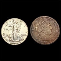 [2] US SILV Half Dollars [1900-S, 1941] CLOSELY