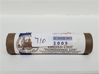 Roll 2009 P Lincoln Pennies