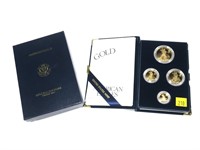2000-W American Eagle gold 4-piece Proof set: