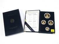 1998-W American Eagle gold 4-piece Proof set: