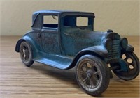 VTG Cast Iron Ford Model A Car Missing Rumble Seat