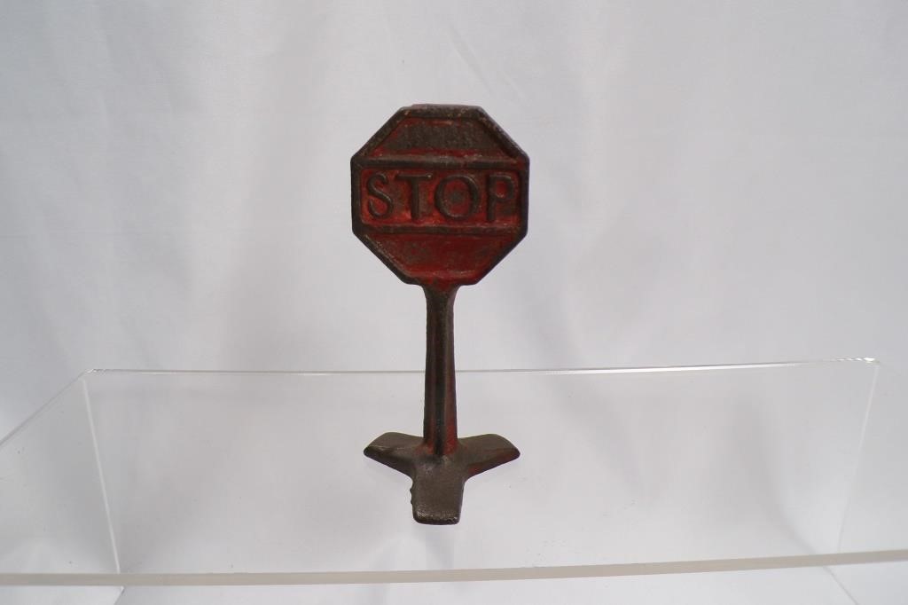 Arcade Toy Metal Stop Sign