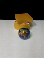 Beautiful globe paper weight