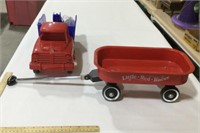 Toy wagon & truck