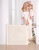 Open Box dearlomum Retractable Baby Gate,Mesh Baby