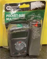 Commercial Electric Pocket Size Multimeter