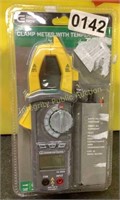 Commercial Electric Clamp Meter With Temperature