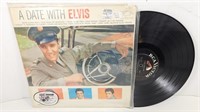 GUC Elvis Presley "A Date With Elvis" Vinyl Record