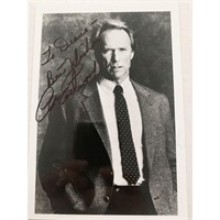 Clint Eastwood signed photo