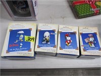 SNOOPY AND DR SUESS ORNAMENTS FROM HALLMARK