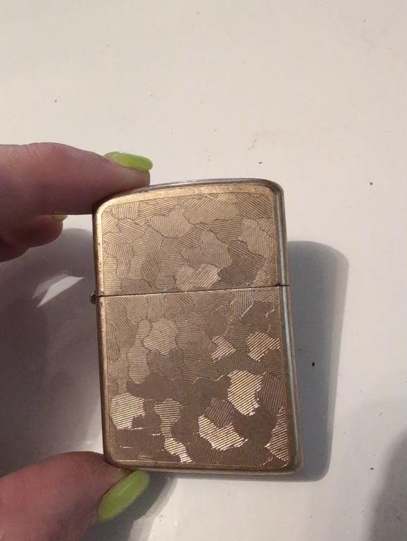 Zippo 10k gold filled lighter