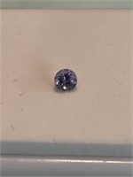 Apprx .20CT (4mm) Round Tanzanite