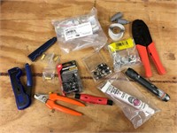 Wire Cutter, Cable Pieces, Connectors