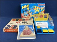 Gnip Gnop game, missing parts, Chess & Checker