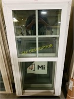 Lot of 3 single hung windows