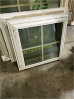 Lot of  7 Various size and style windows