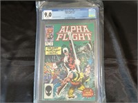 Alpha Flight #17 Key CGC Graded 9.0 Comic Book
