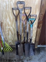 Spade Shovels, Flat Shovels