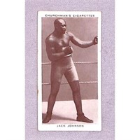 1928 Churchman's Jack Johnson Boxing Card