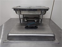 STAINLESS STEEL CHAFING DISH - 2 LIDS