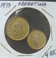 1973, Argentina coins