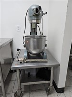 Hobart industrial sized stand mixer. Comes with: