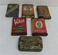 Vintage Tobacco & Ginger Advertising Tins