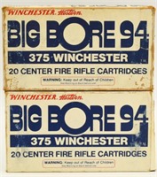 60 Rounds of Winchester Big Bore .375 Win